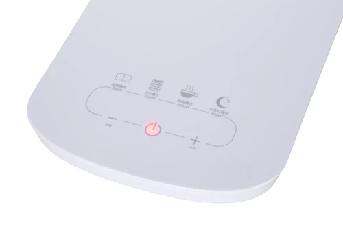 Lucide VARIO LED - Bureaulamp - LED Dimb. - CCT - 1x8W 2700K/6500K - Wit - detail 1